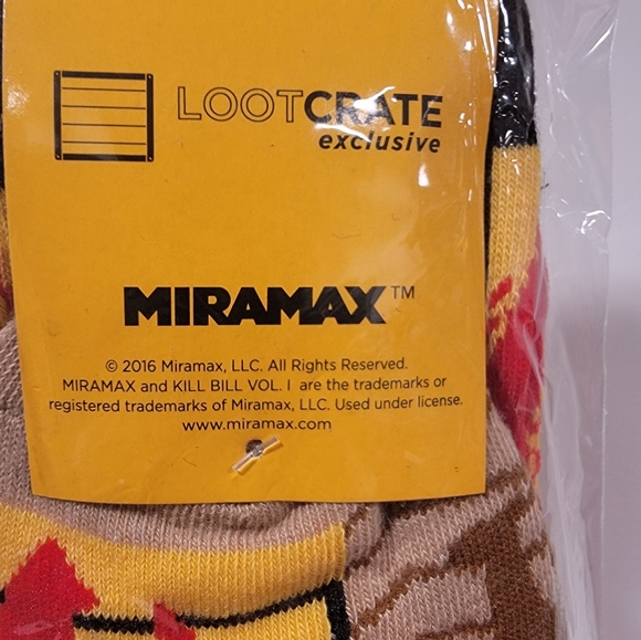 Kill Bill Vol 1 Socks (1 pair) - Picture 3 of 5
